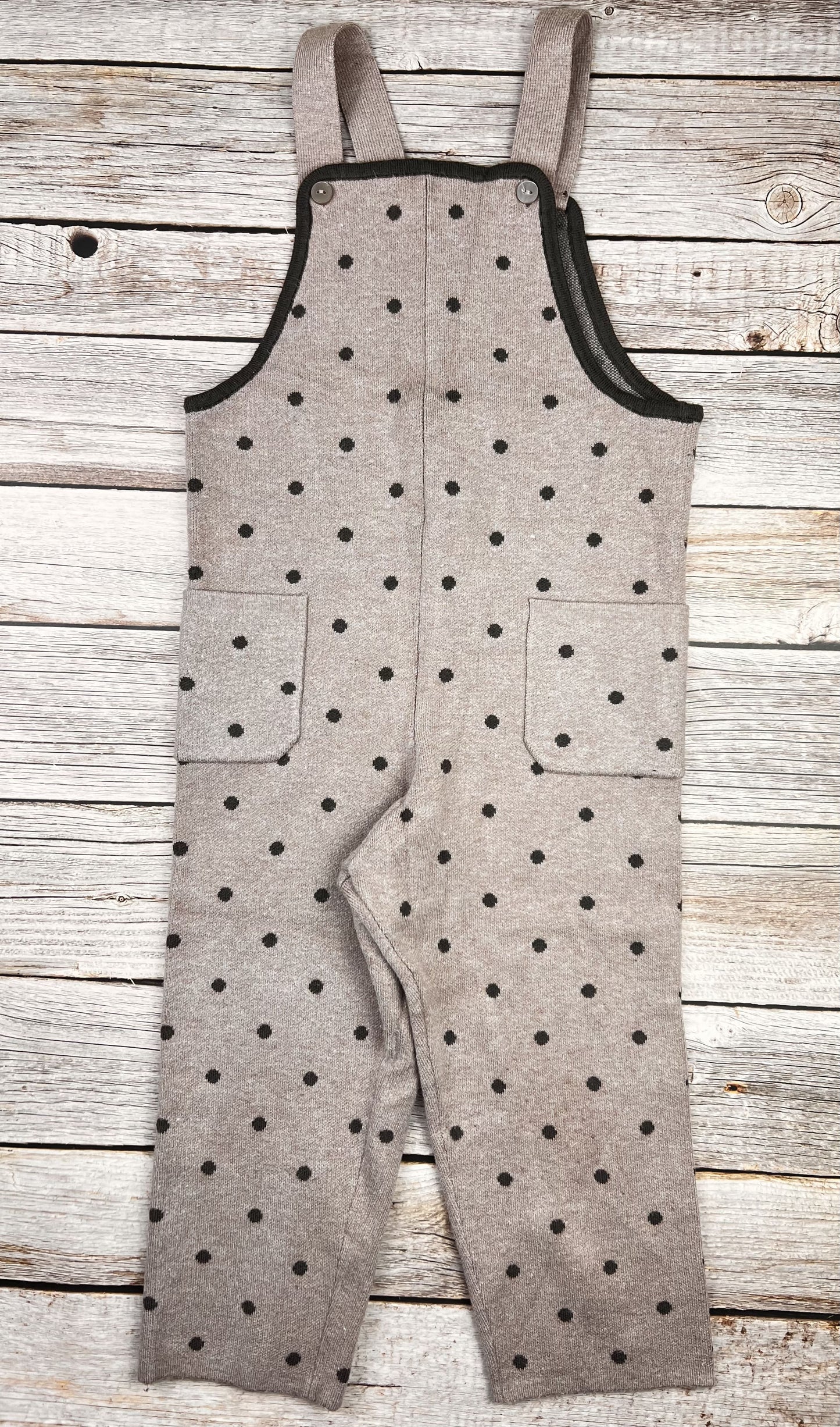 Salopette in maglia di cotone