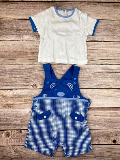 Set salopette e t-shirt