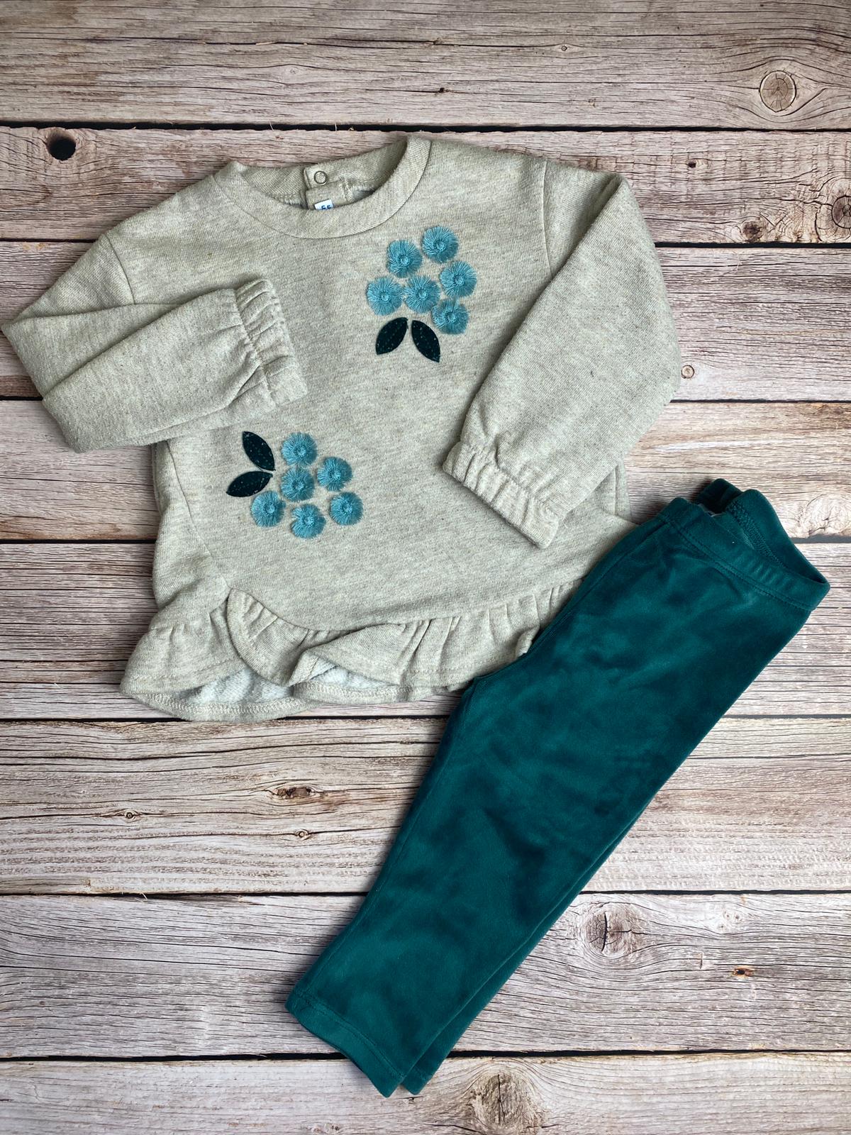 Completo pantalone e felpa