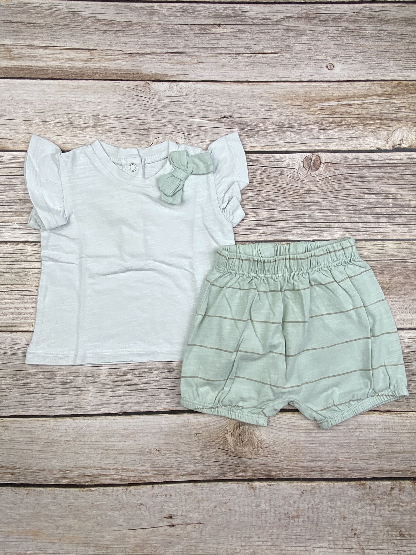 Set t-shirt manica corta e pantaloncino