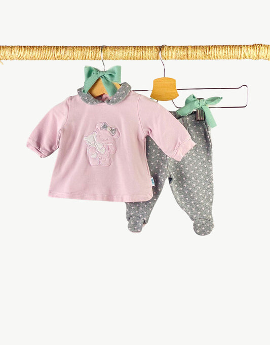 Set con felpa e pantalone