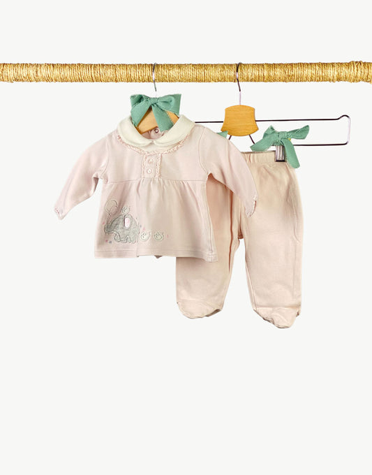 Set con felpa e pantalone