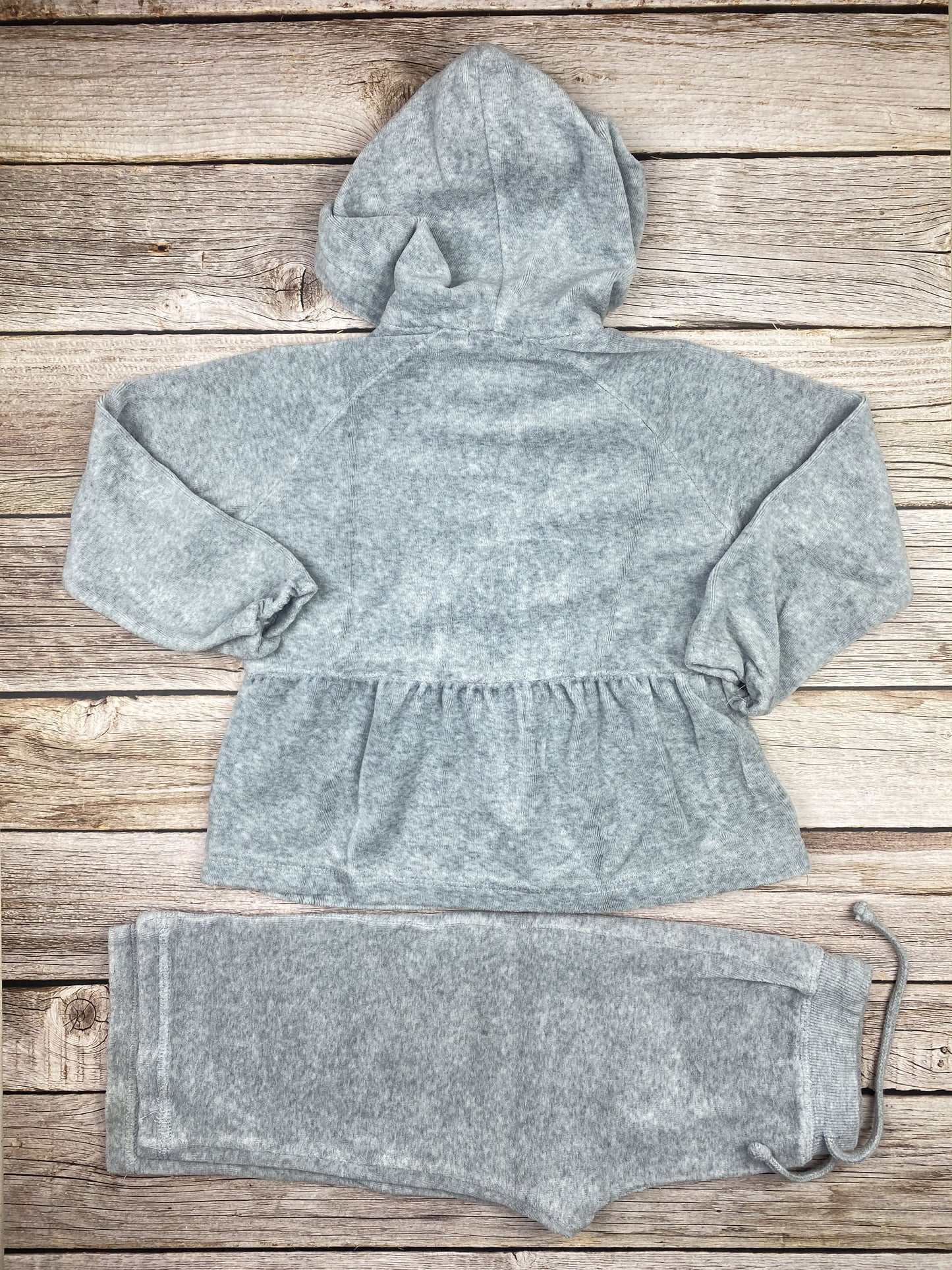 Set felpa e pantalone in ciniglia