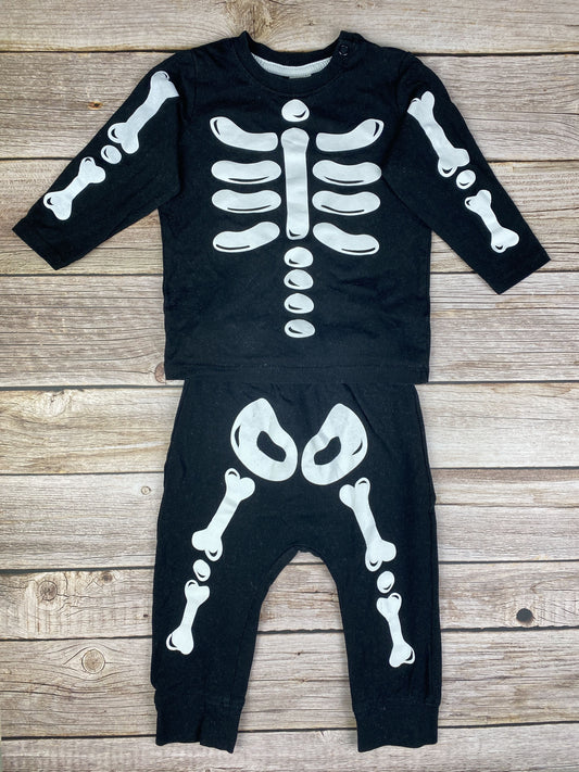 Set t-shirt manica lunga e pantalone