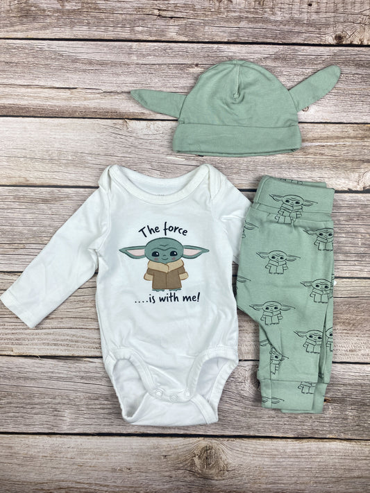 Set body manica lunga pantalone e cappellino