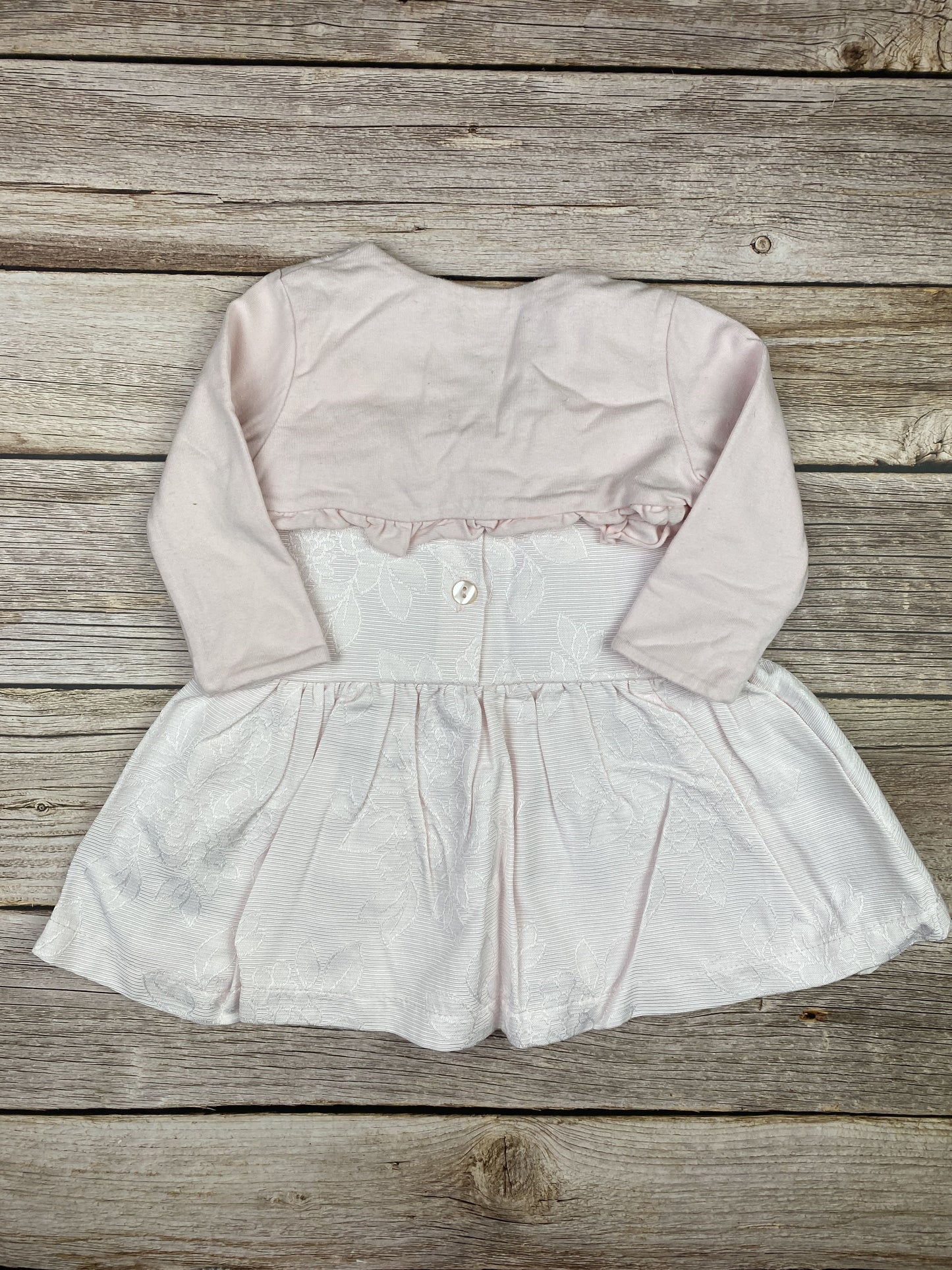 Set vestito senza manica e felpa coprispalle