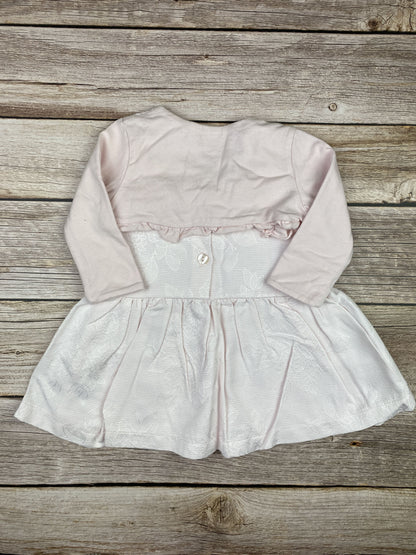 Set vestito senza manica e felpa coprispalle