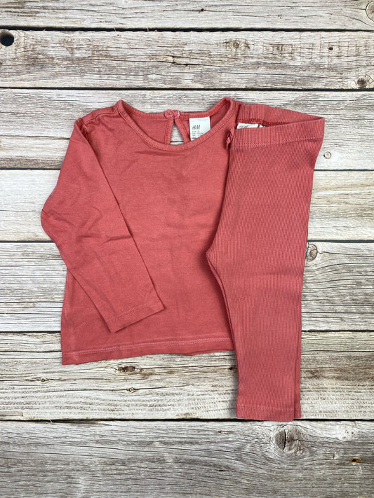 Set t-shirt manica lunga e pantalone