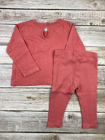Set t-shirt manica lunga e pantalone