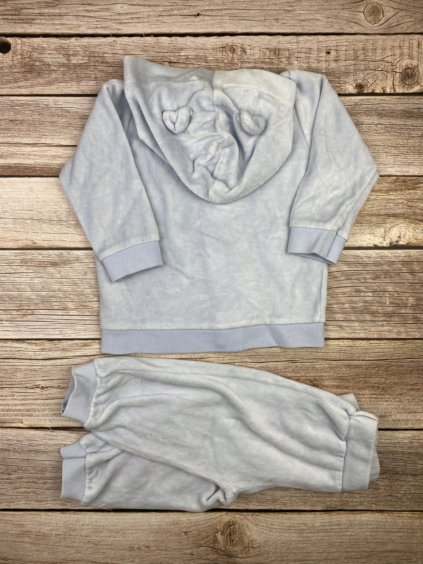 Set felpa con cappuccio e pantalone