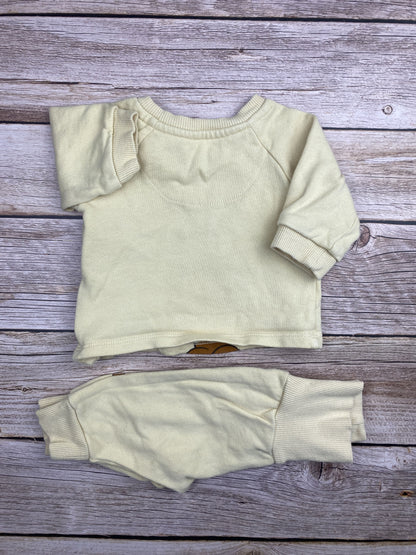 Set felpa girocollo e pantalone