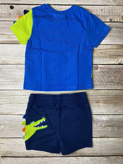 Set t-shirt manica corta e pantaloncino
