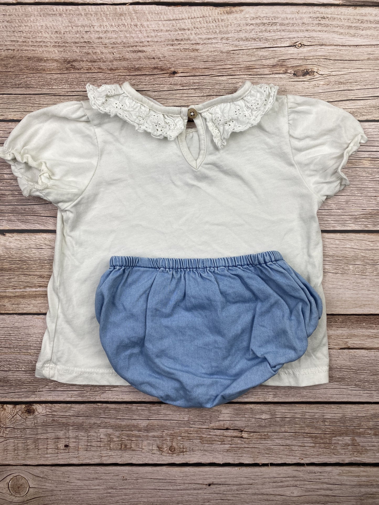 Set t-shirt manica corta e pantaloncino