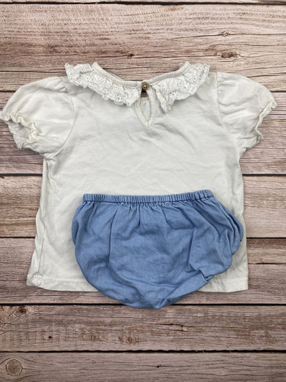 Set t-shirt manica corta e pantaloncino