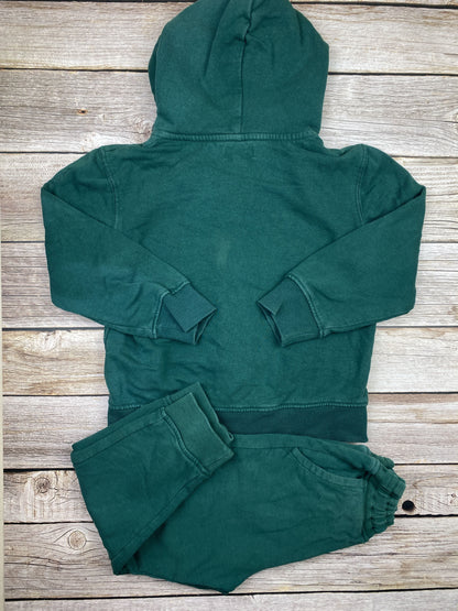 Set felpa con zip e cappuccio e pantalone