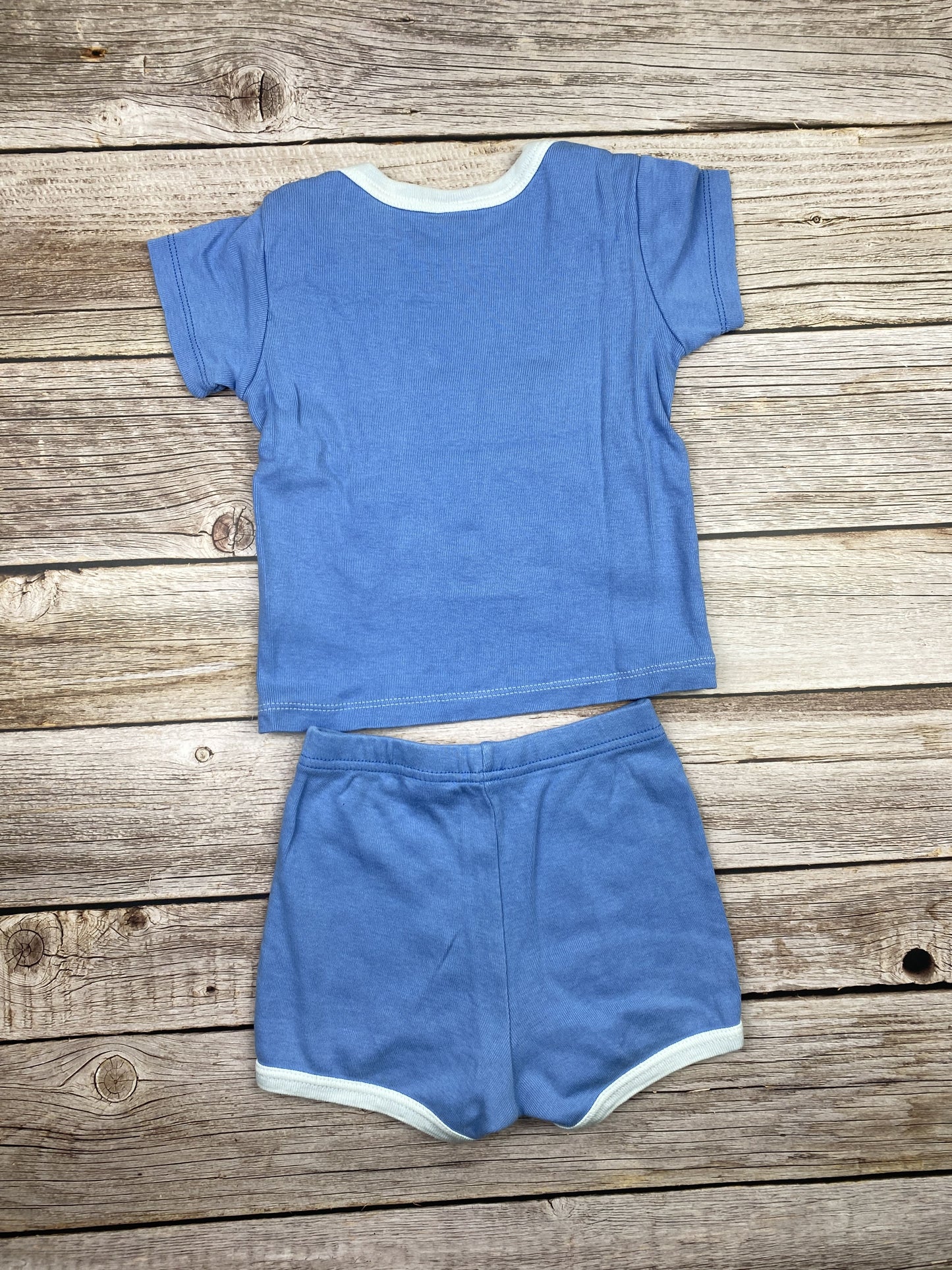 Set t-shirt manica corta e pantaloncino