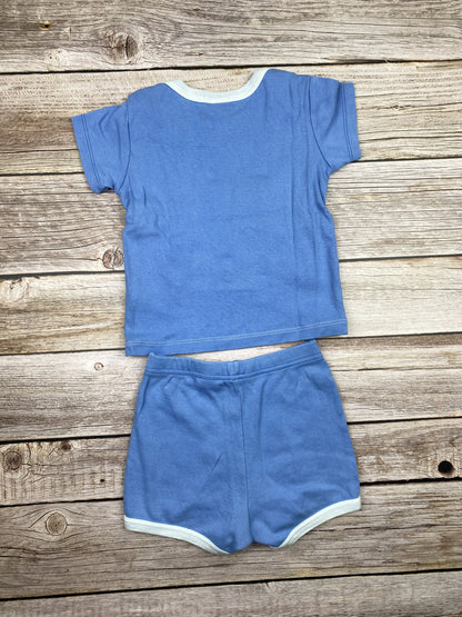Set t-shirt manica corta e pantaloncino