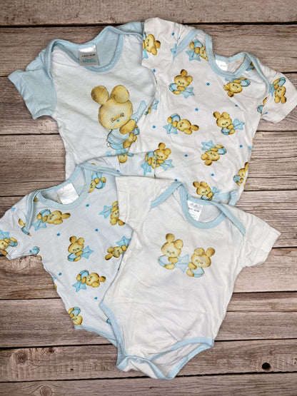 Set quattro body manica corta