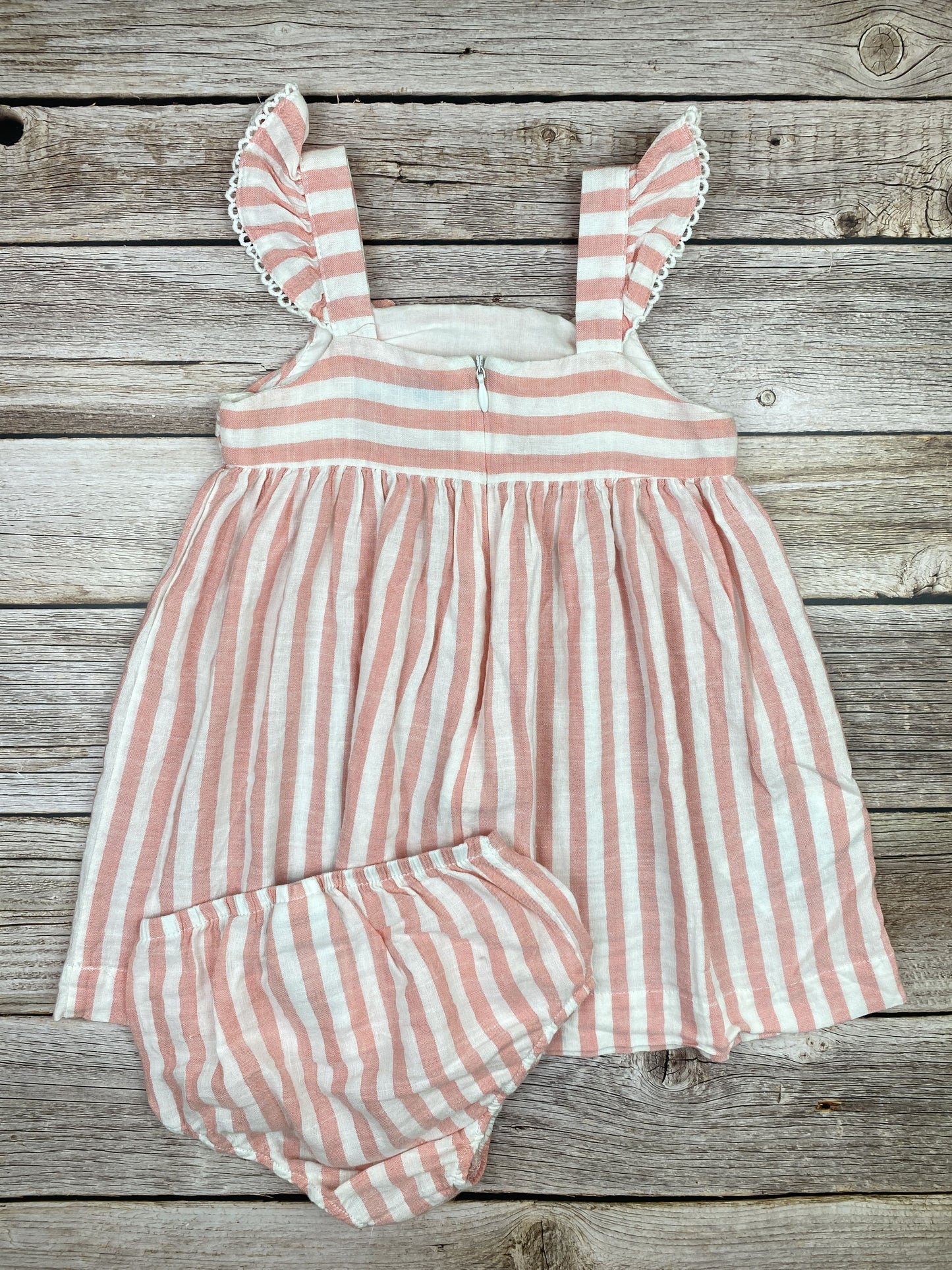 Set vestito senza manica e copripannolino