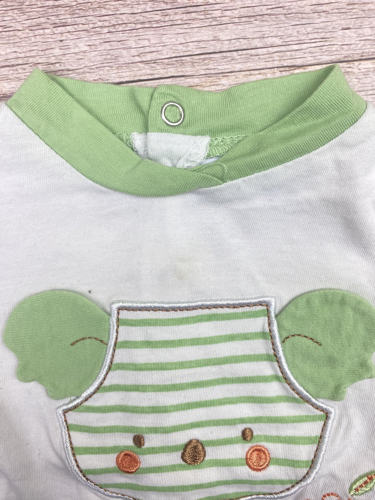 Set t-shirt manica lunga e pantalone con piedini
