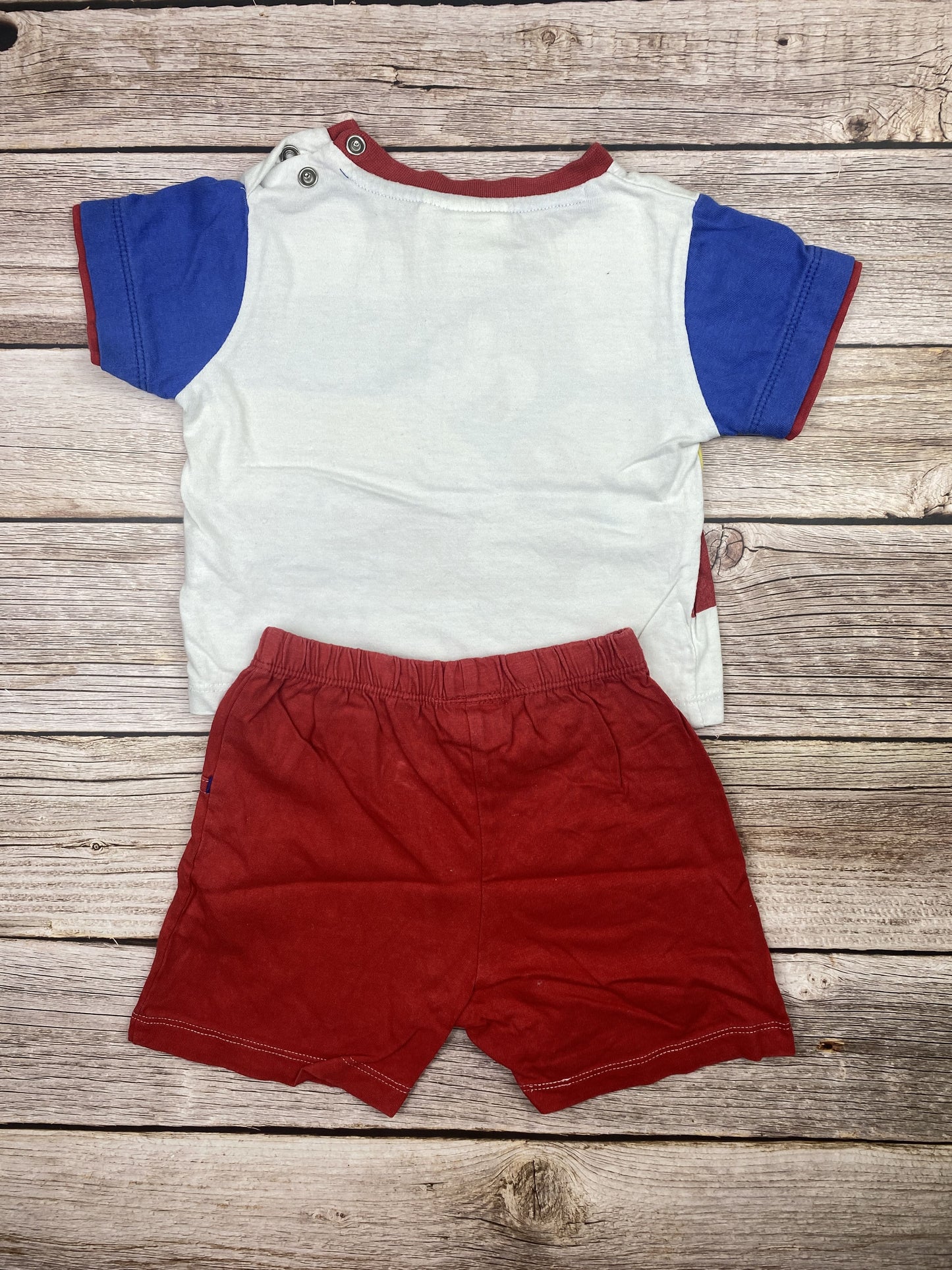 Set t-shirt manica corta e pantaloncino