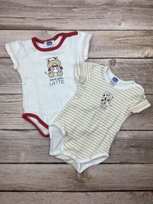 Set due body manica corta