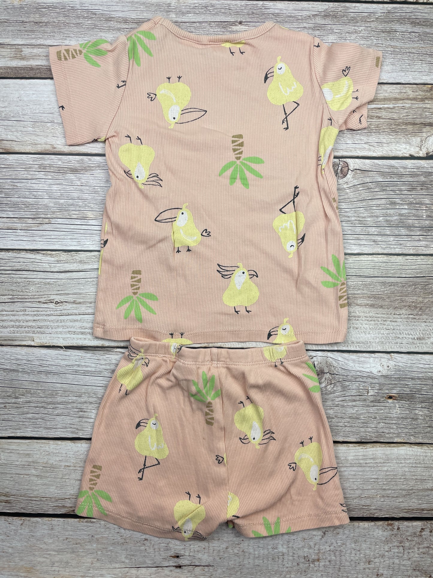 Set t-shirt manica corta e pantaloncino