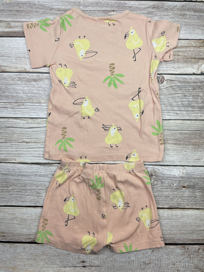 Set t-shirt manica corta e pantaloncino