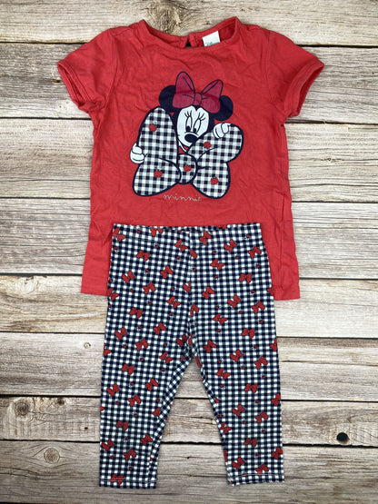 Set manica corta e pantalone leggins