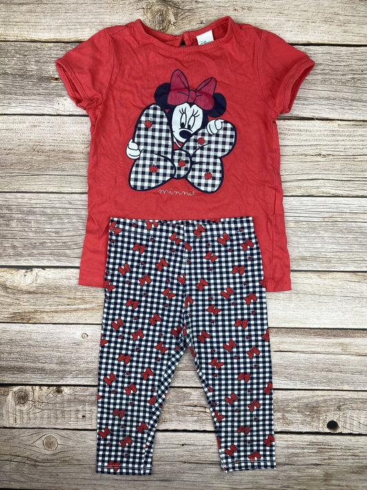 Set manica corta e pantalone leggins