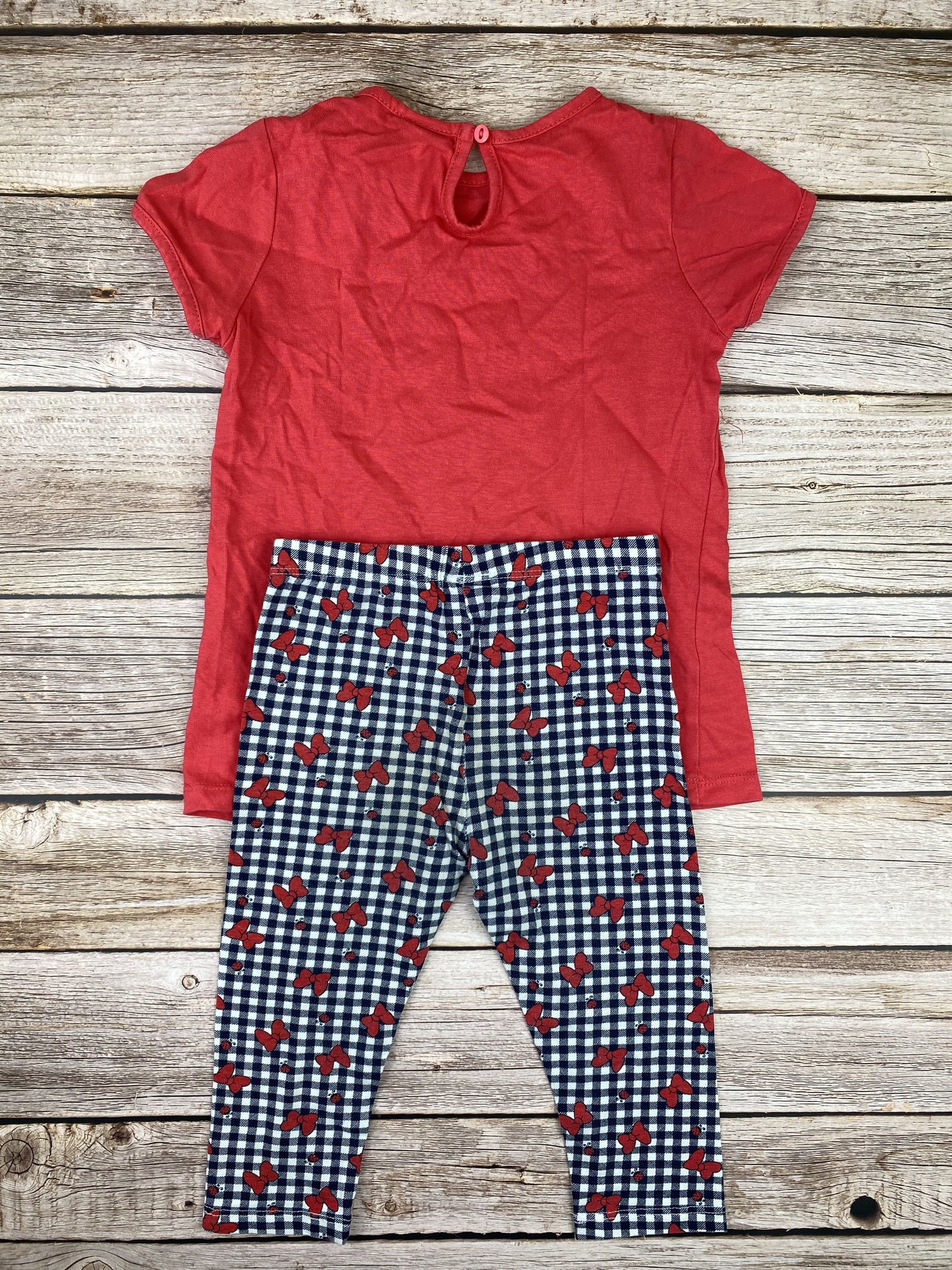 Set manica corta e pantalone leggins