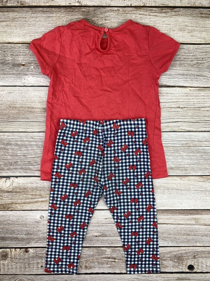 Set manica corta e pantalone leggins