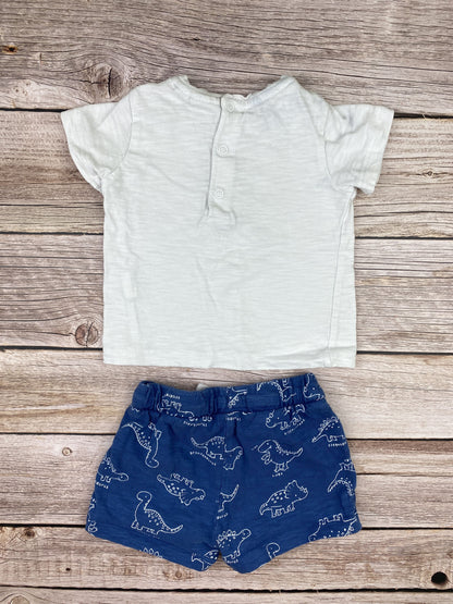 Set t-shirt manica corta e pantaloncino