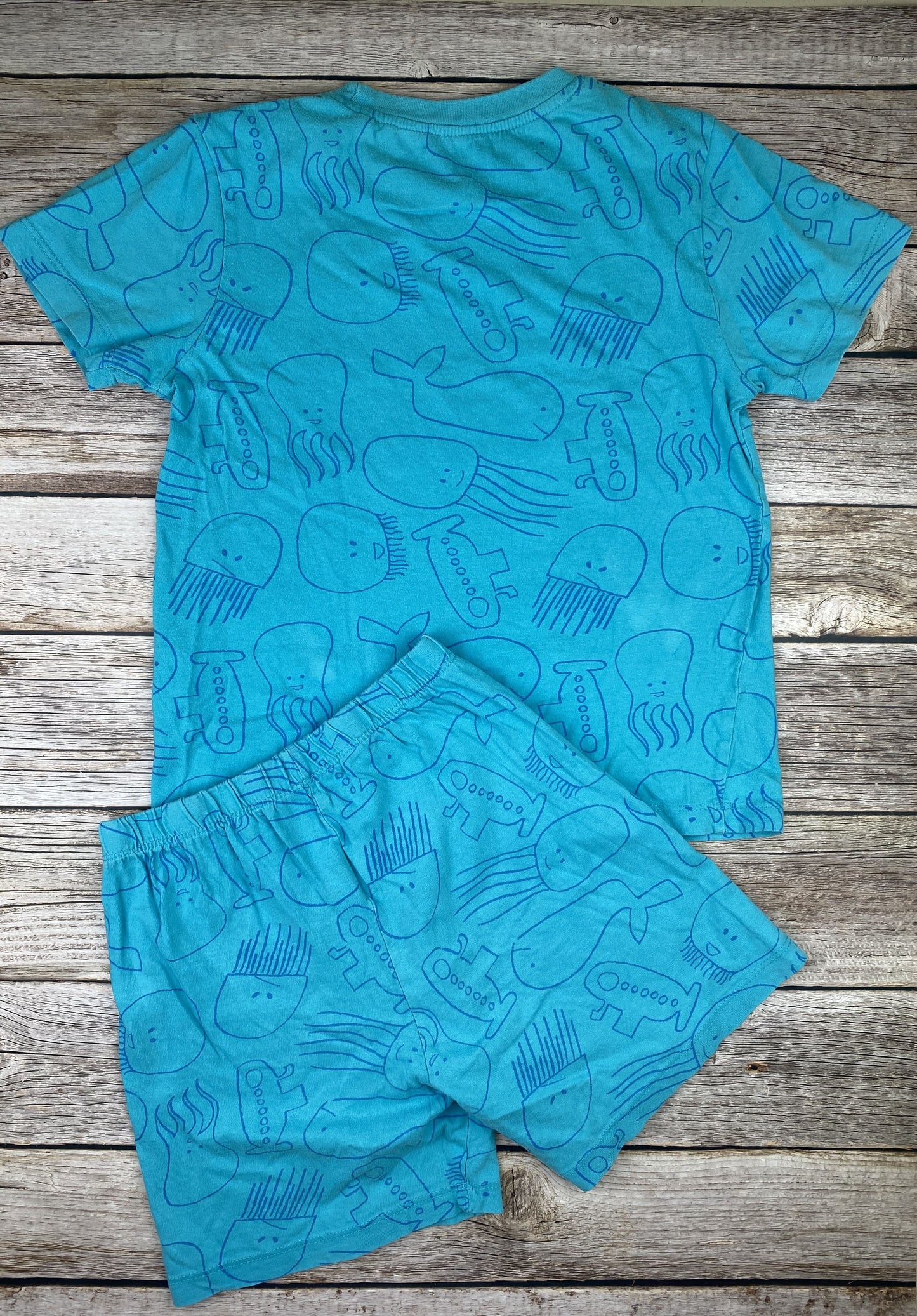 Set t-shirt manica corta e pantaloncino