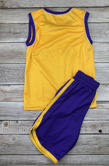 Set t-shirt senza manica e pantaloncino