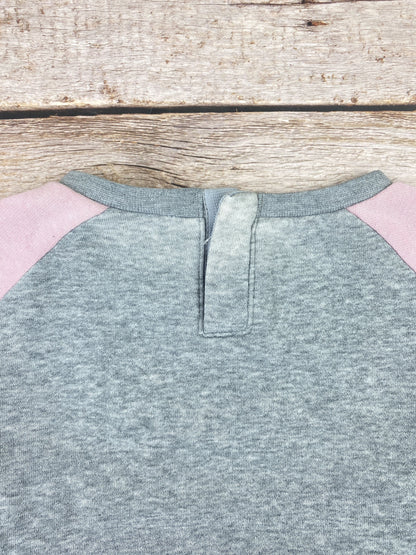 Set felpa girocollo e pantalone