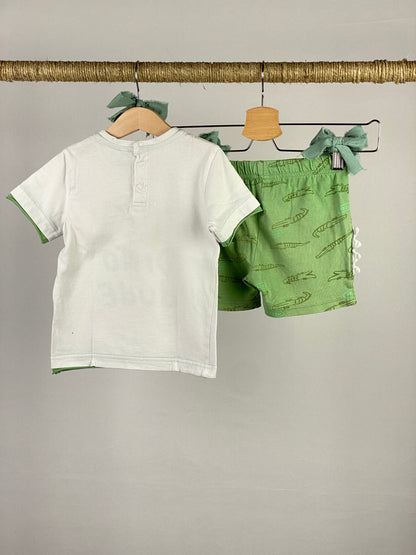 Set pantaloncini e t-shirt manica corta