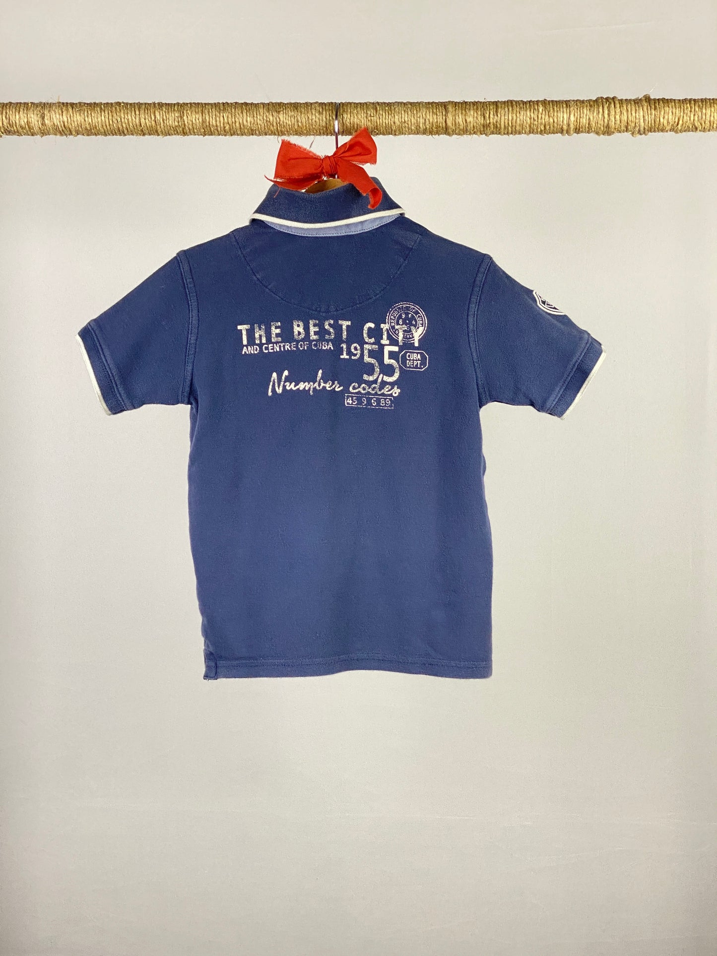 T-shirt polo manica corta