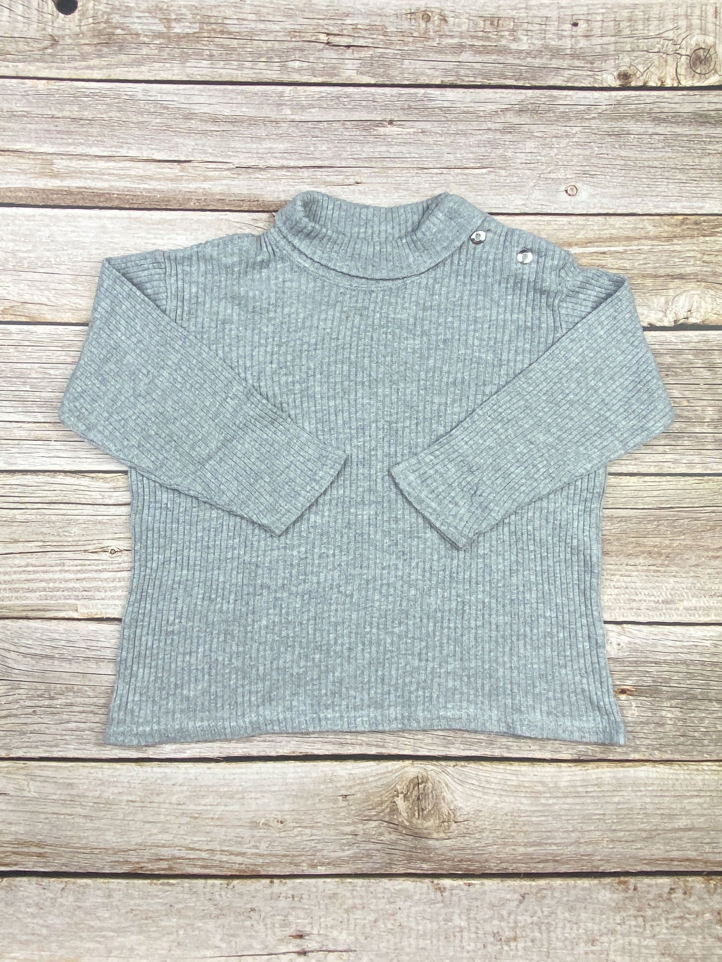T-shirt manica lunga a coste