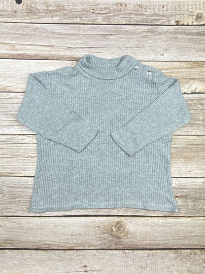 T-shirt manica lunga a coste