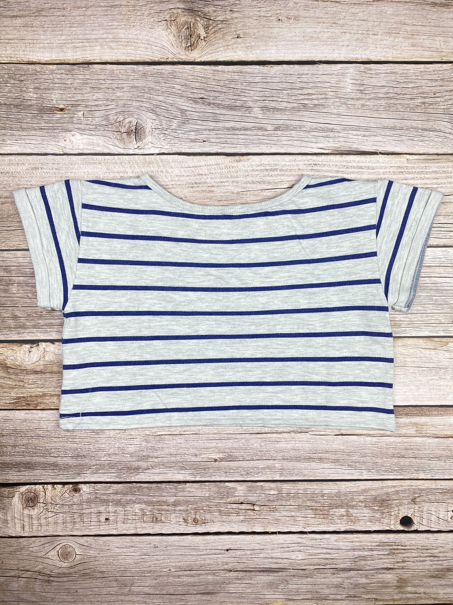 T-shirt manica corta cropped
