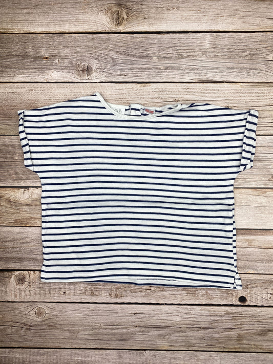 T-shirt manica corta cropped