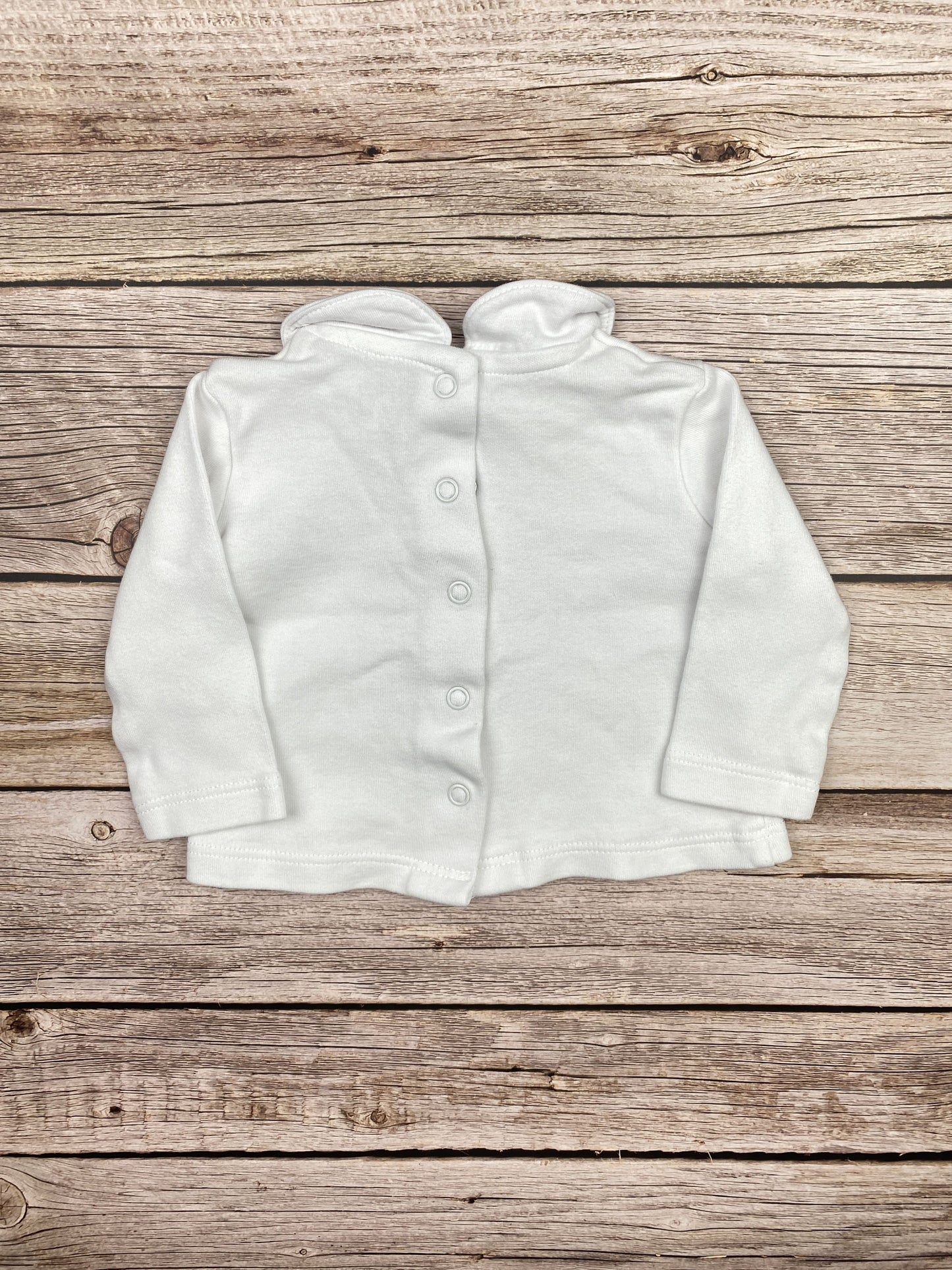 T-shirt manica lunga con colletto