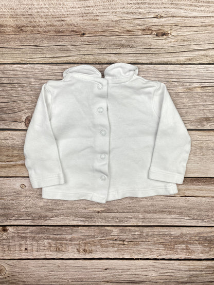 T-shirt manica lunga con colletto