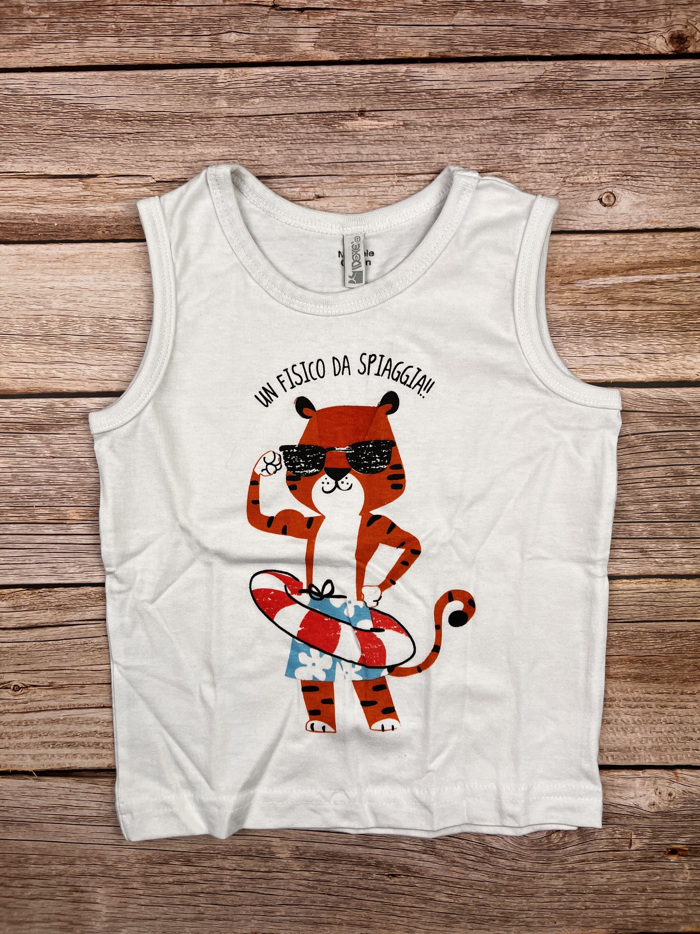 T-shirt senza manica