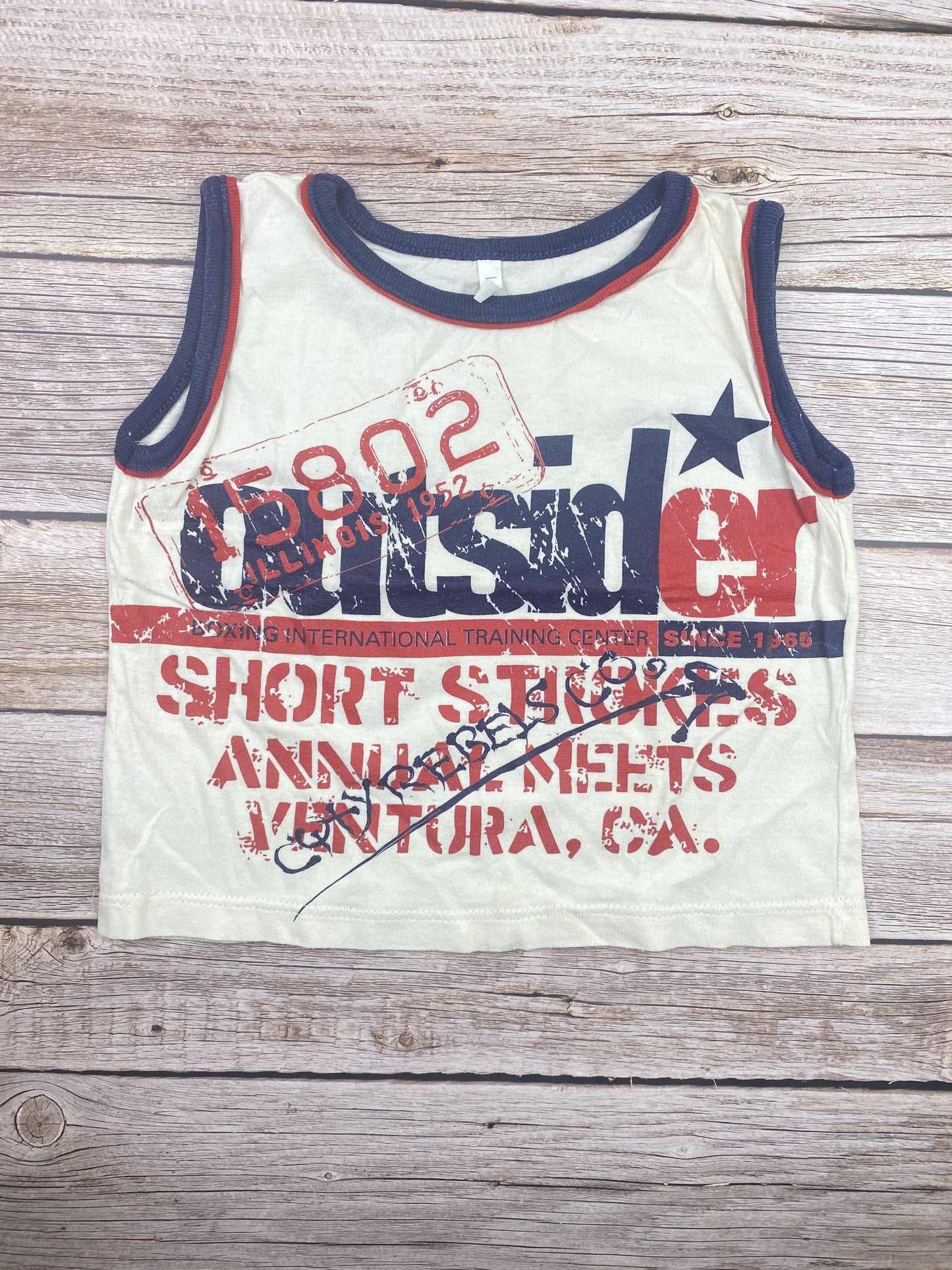 T-shirt senza manica