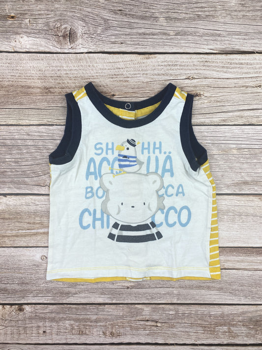 T-shirt senza manica