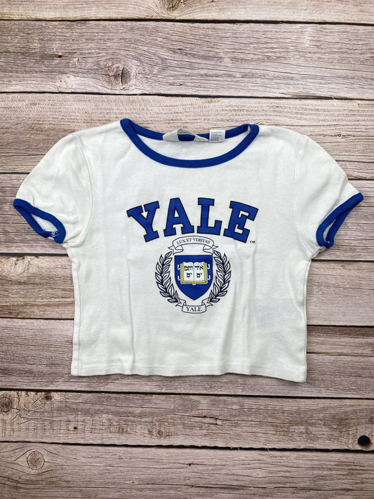 T-shirt crop top manica corta
