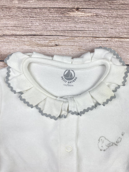 Tutina manica lunga con piedini