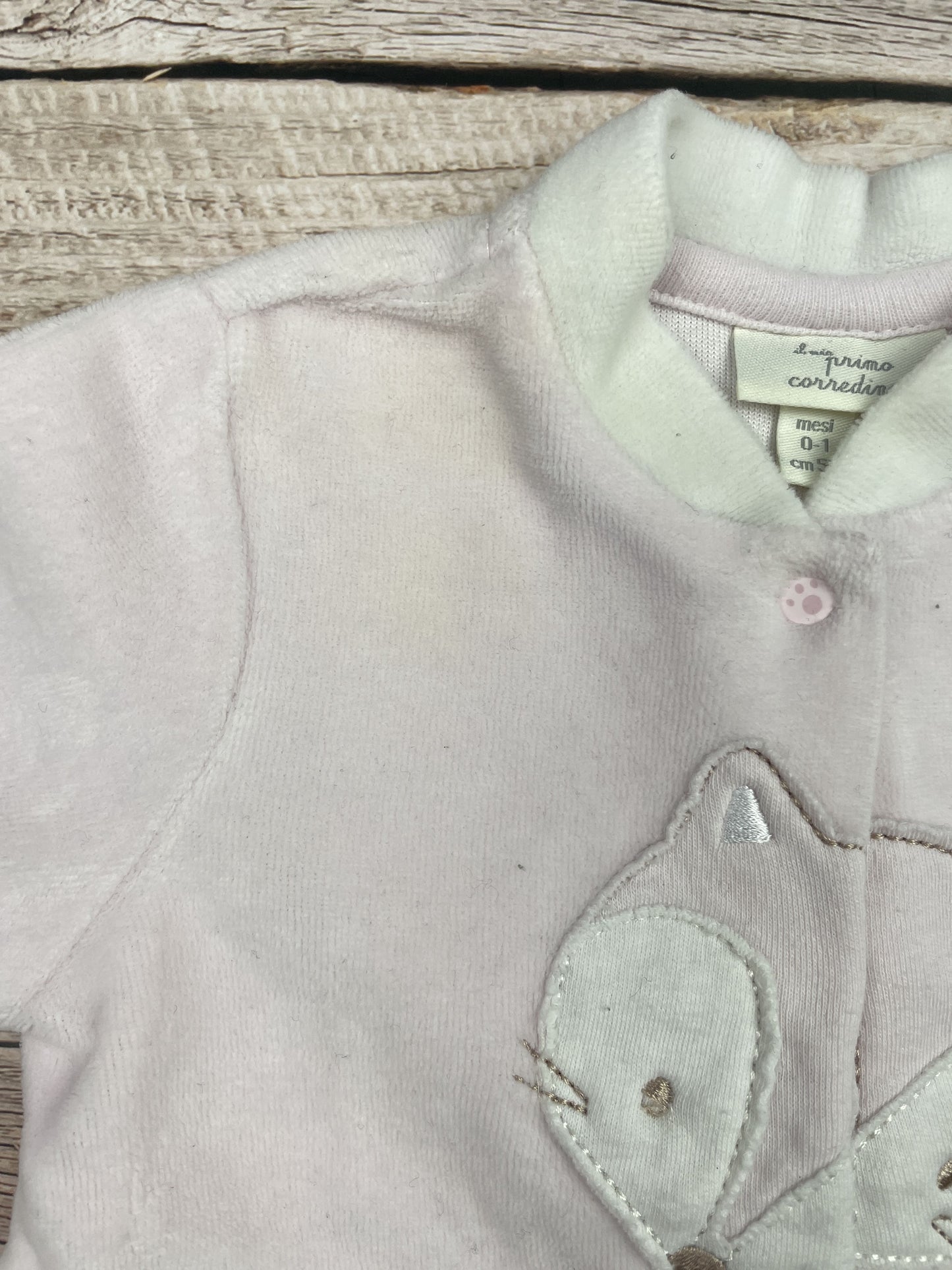Tutina manica lunga con piedini